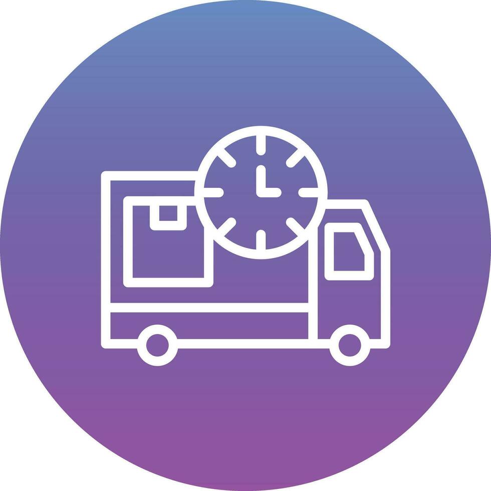 Delivery Time Vector Icon