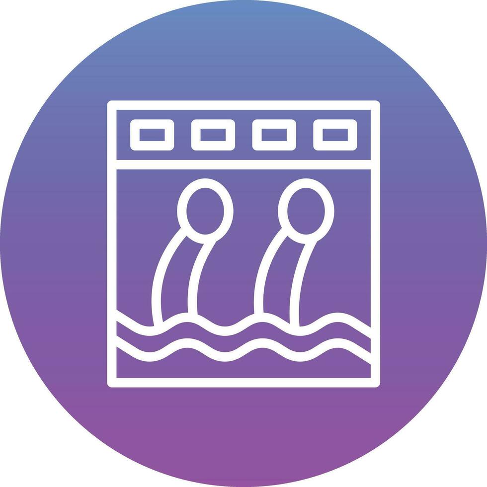 Hydroelectricity Vector Icon