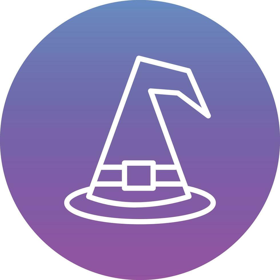 Witch Hat Vector Icon