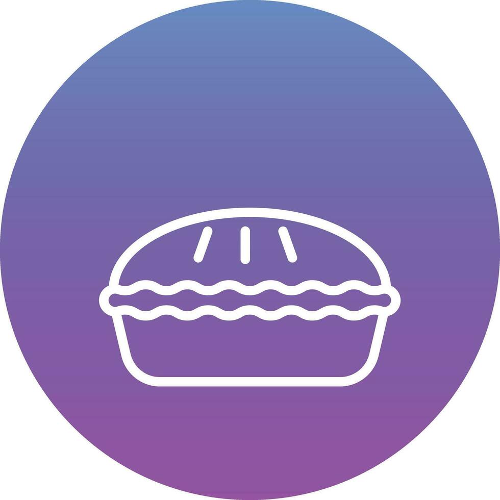Pie Vector Icon
