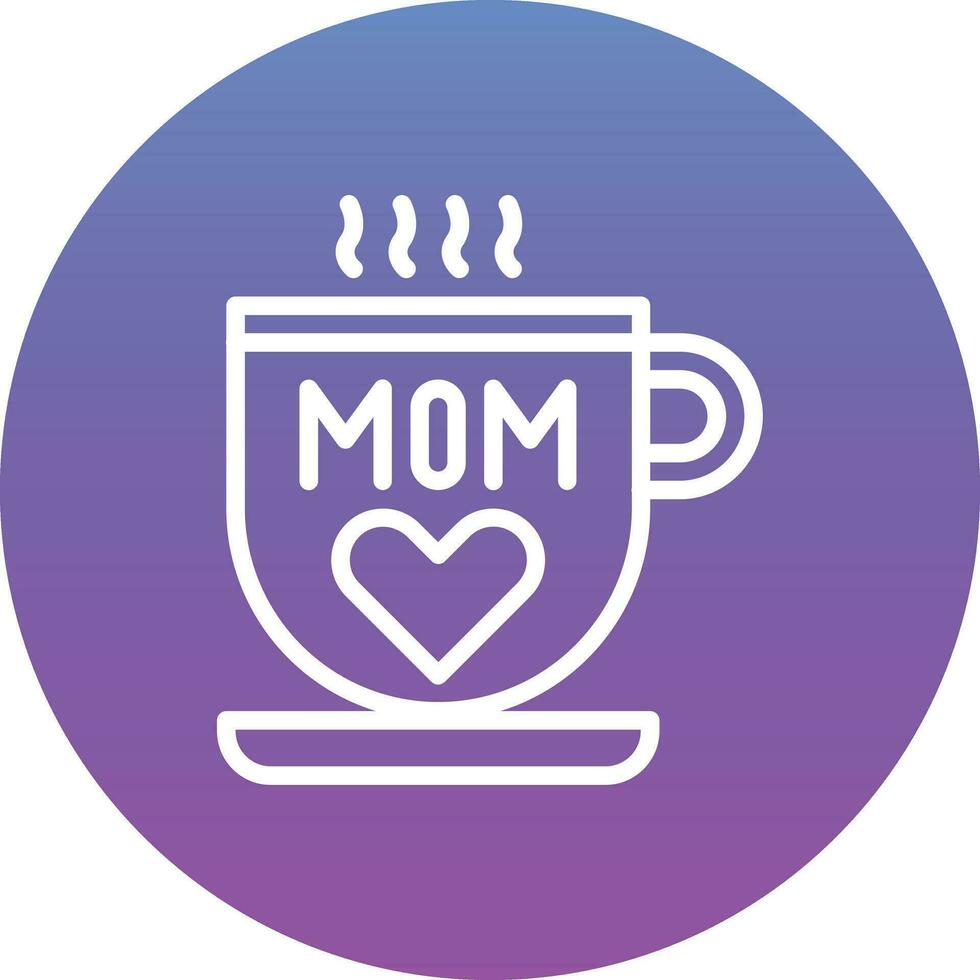 MOM Mug Vector Icon