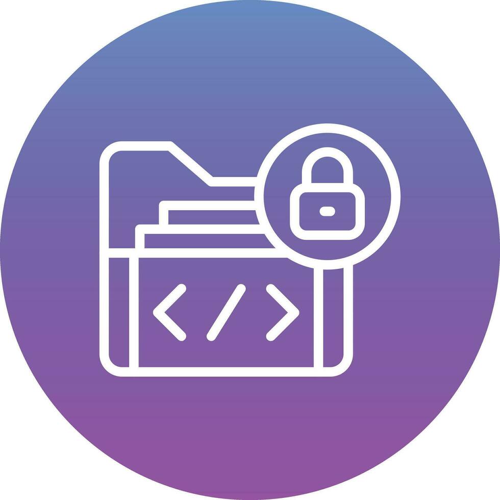 File Protection Vector Icon