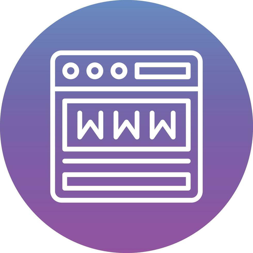 Website Vector Icon