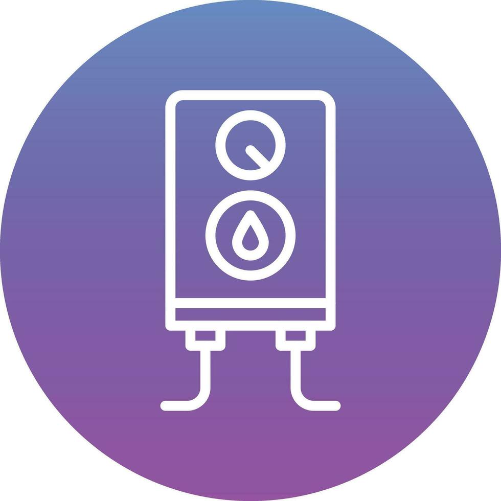 Water Boiler Vector Icon