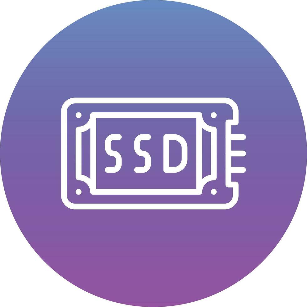 Ssd Vector Icon