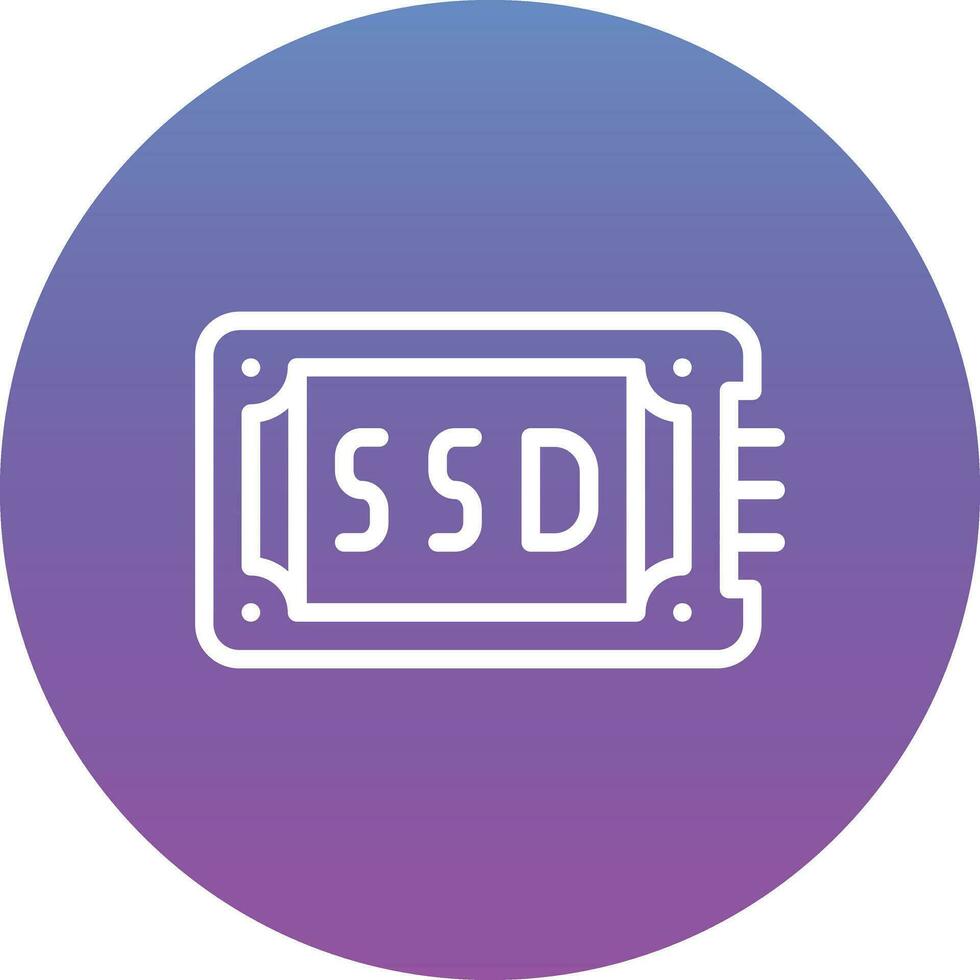 Ssd Vector Icon