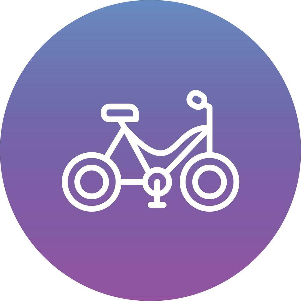 Bike Toy Vector Icon