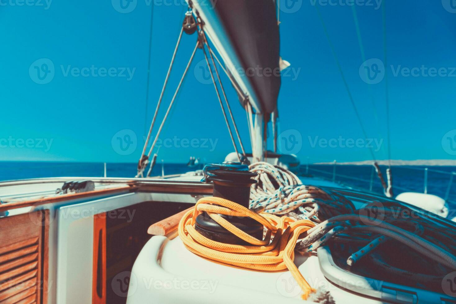 Vintage Looking Sailboat photo