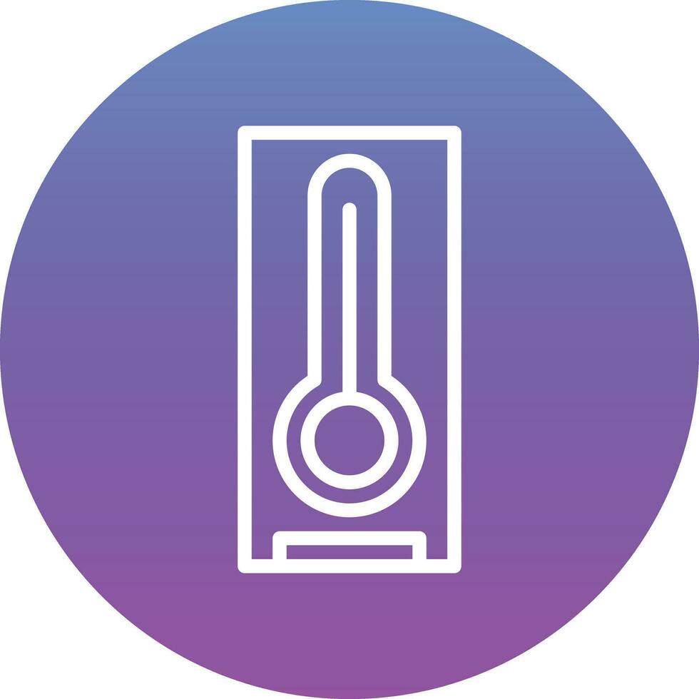 Smart Temperature Vector Icon