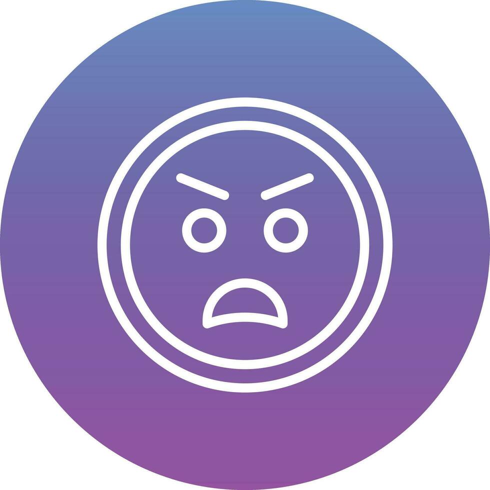 Anger Vector Icon