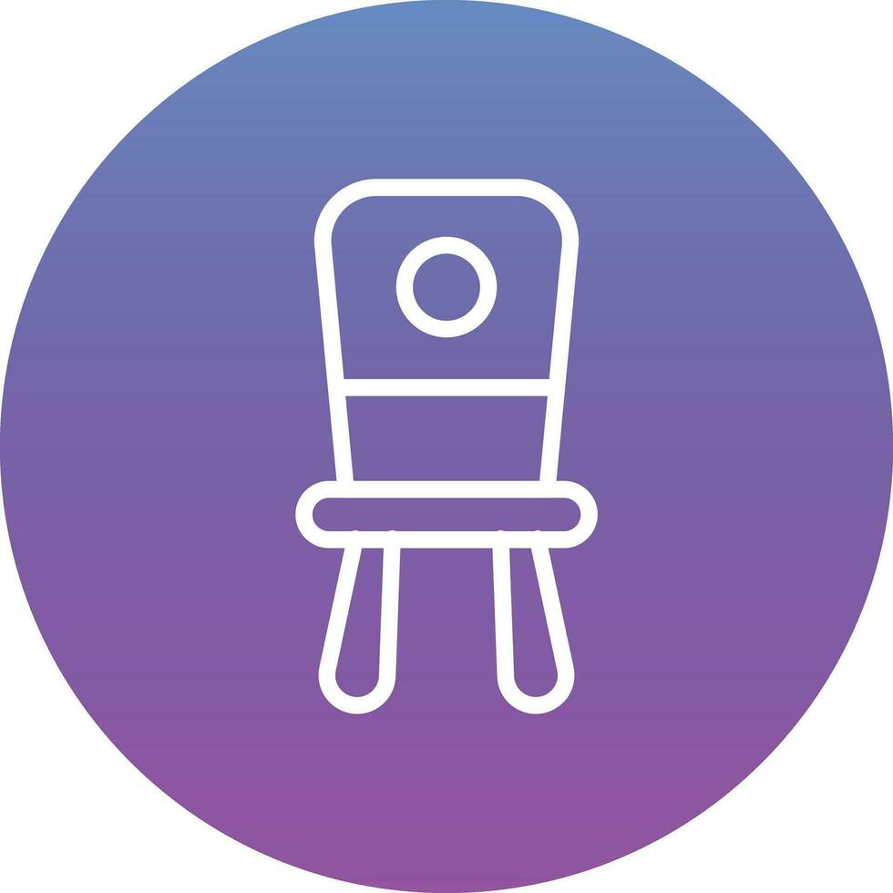 Baby Chair Vector Icon