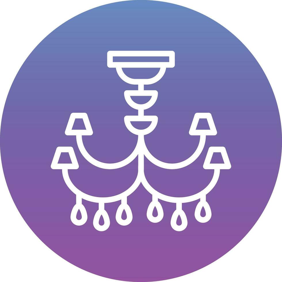 Cahndelier Vector Icon