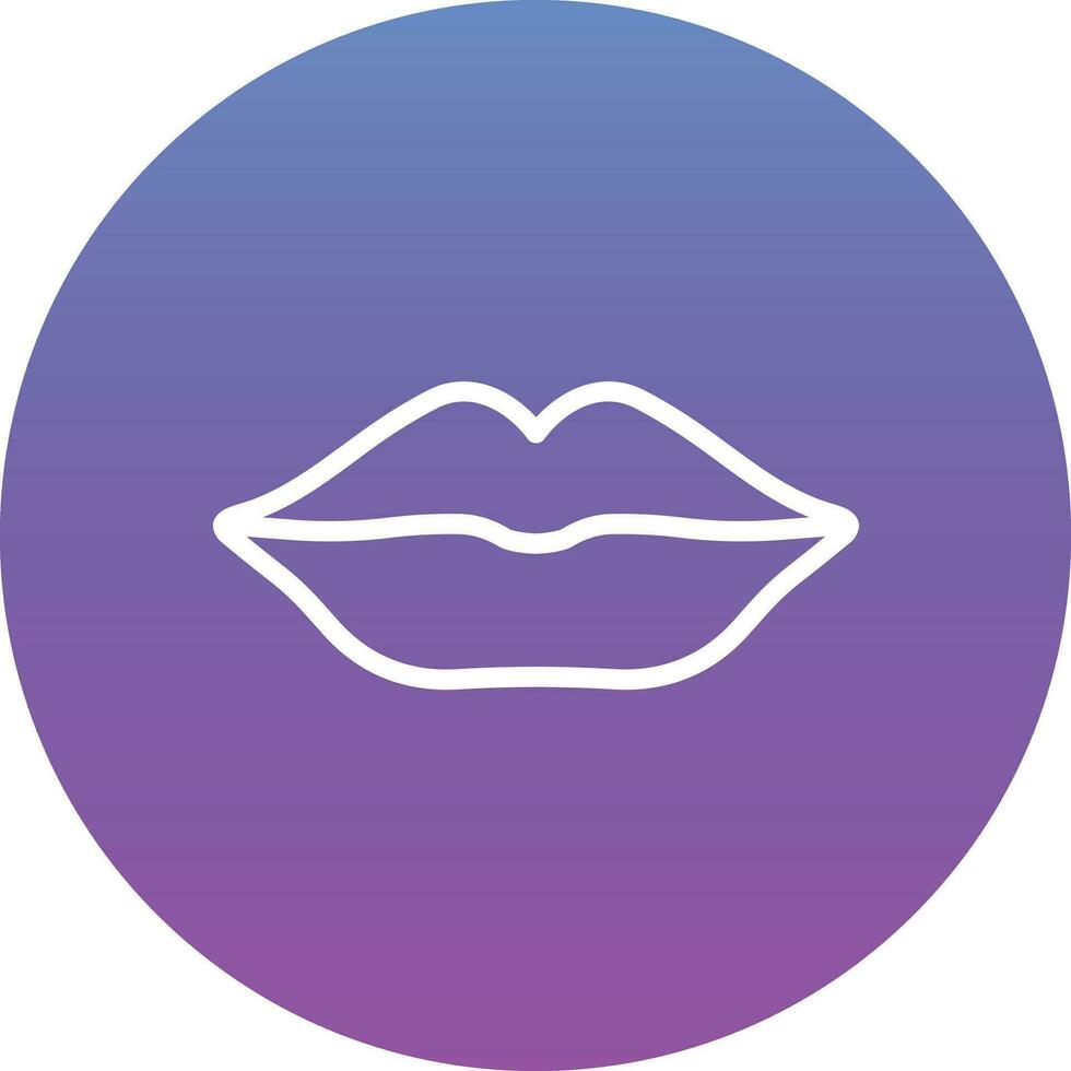 Lips Vector Icon