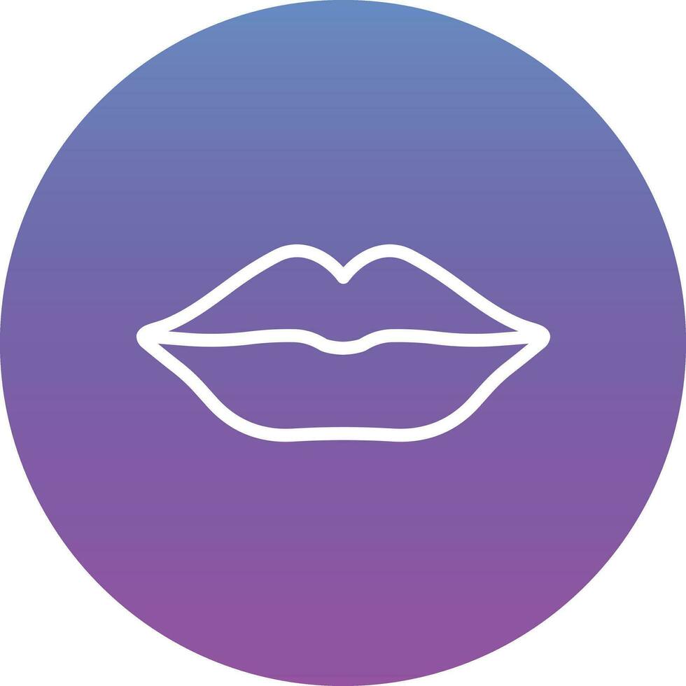 Lips Vector Icon