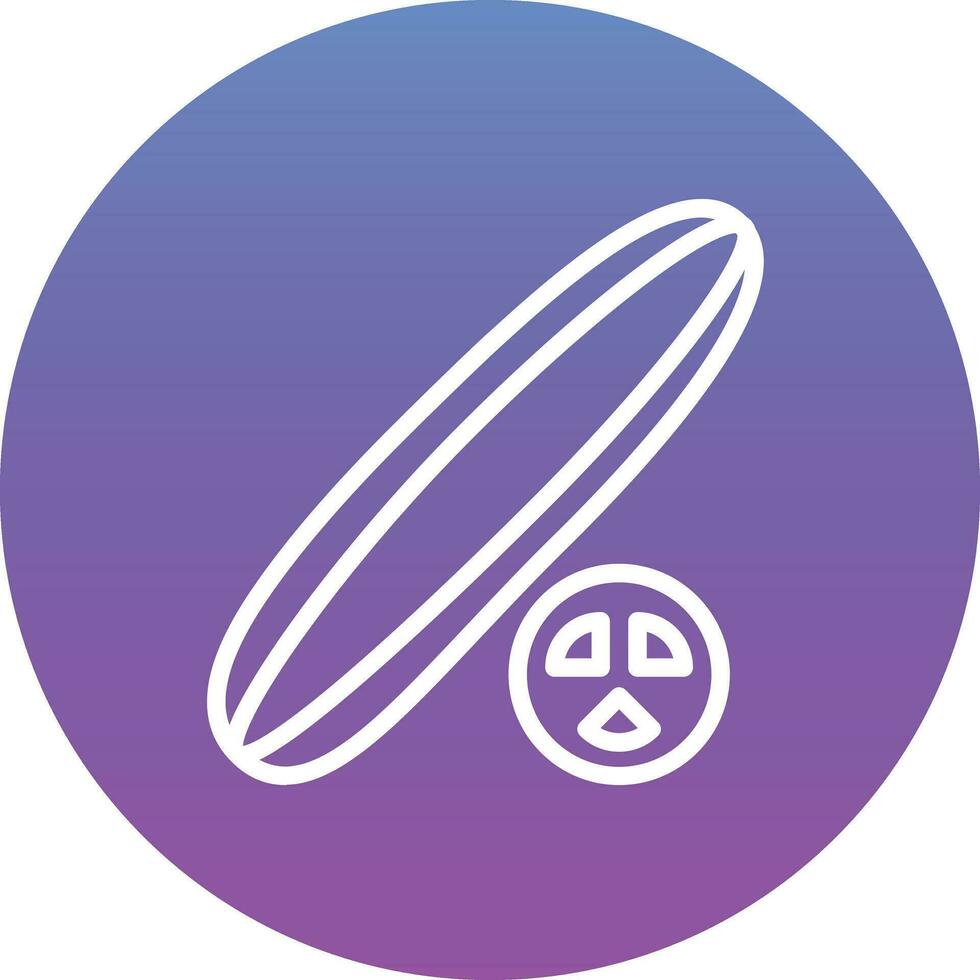 Cucumber Vector Icon