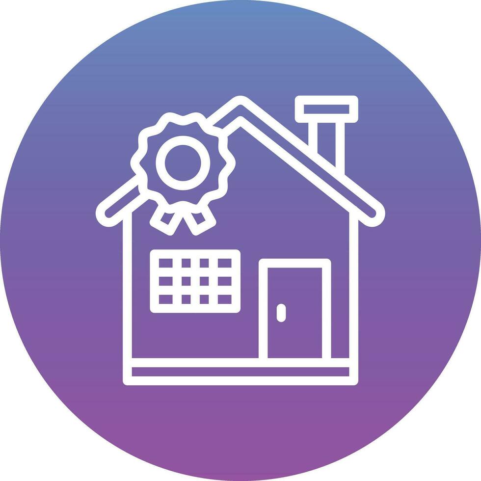 House Award Vector Icon