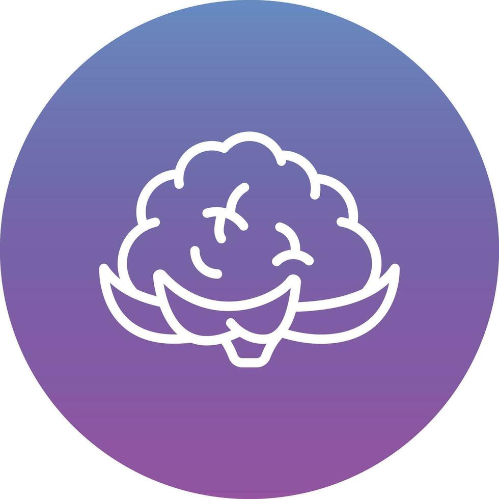 Cauliflower Vector Icon