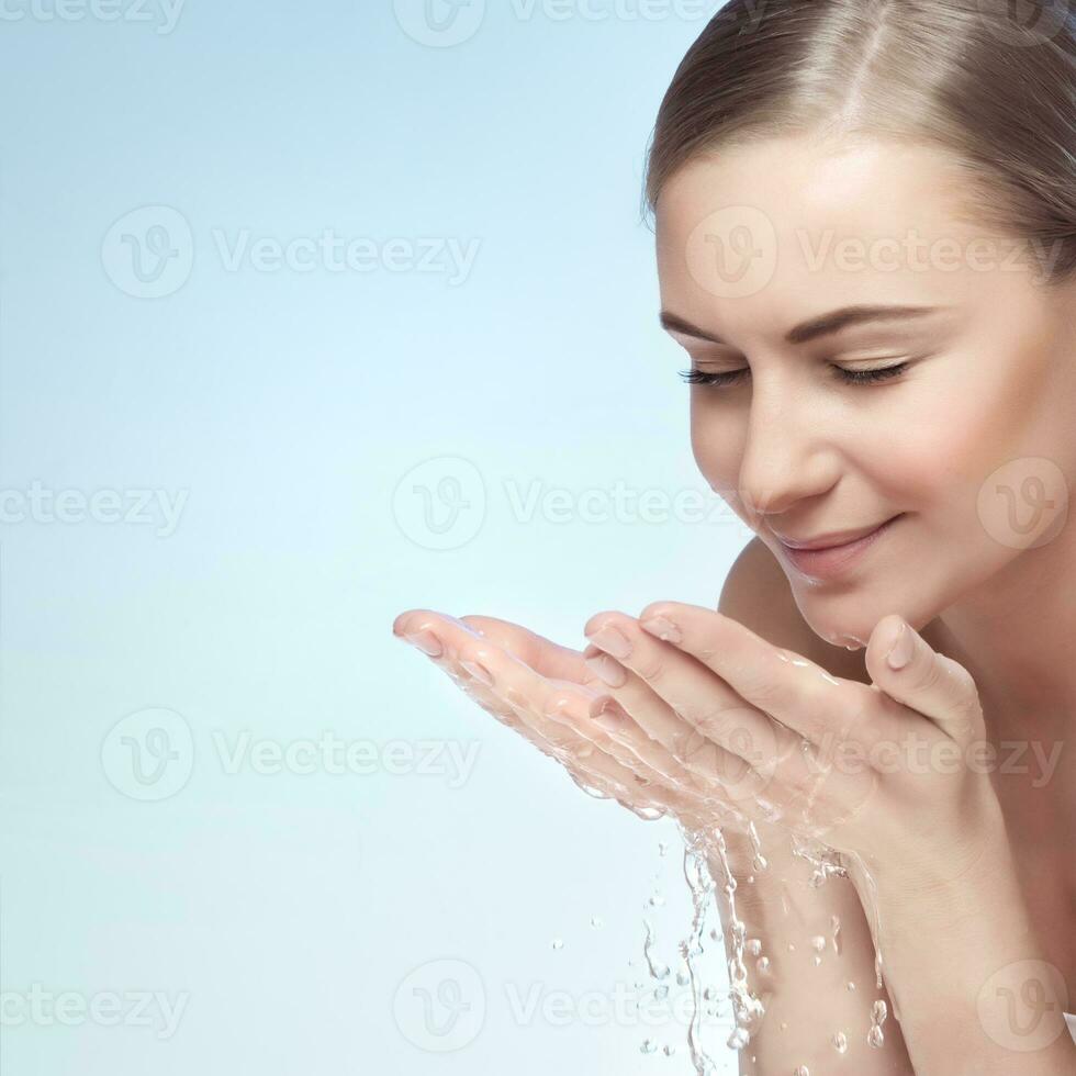 Skin care routine photo