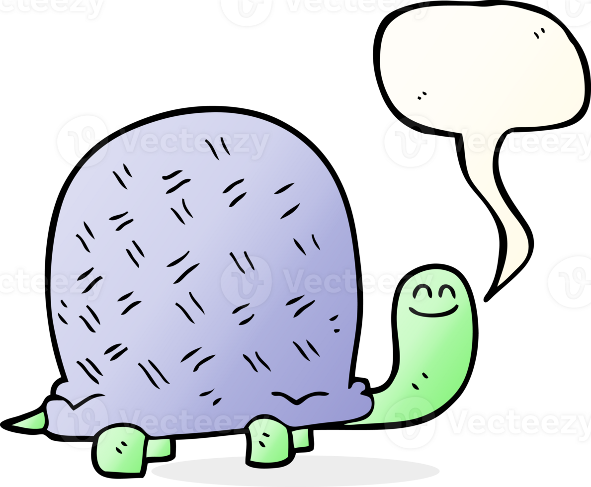 speech bubble cartoon turtle png