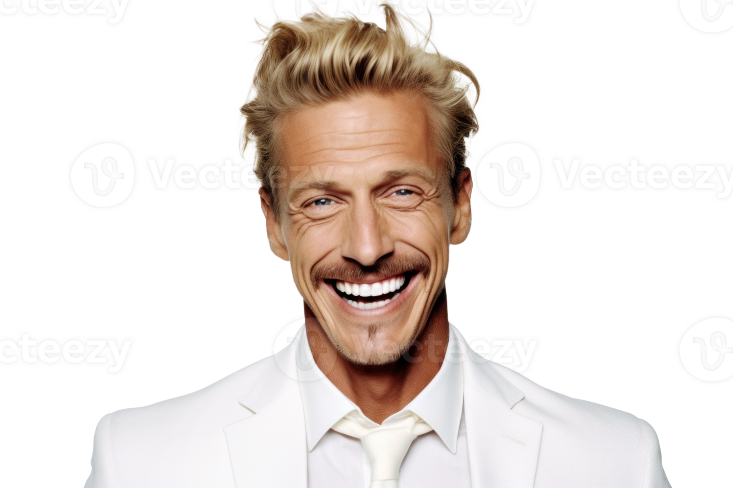 AI generated Handsome Model with a Bright Smile png