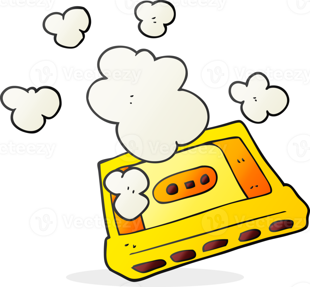 cartoon cassette tape png