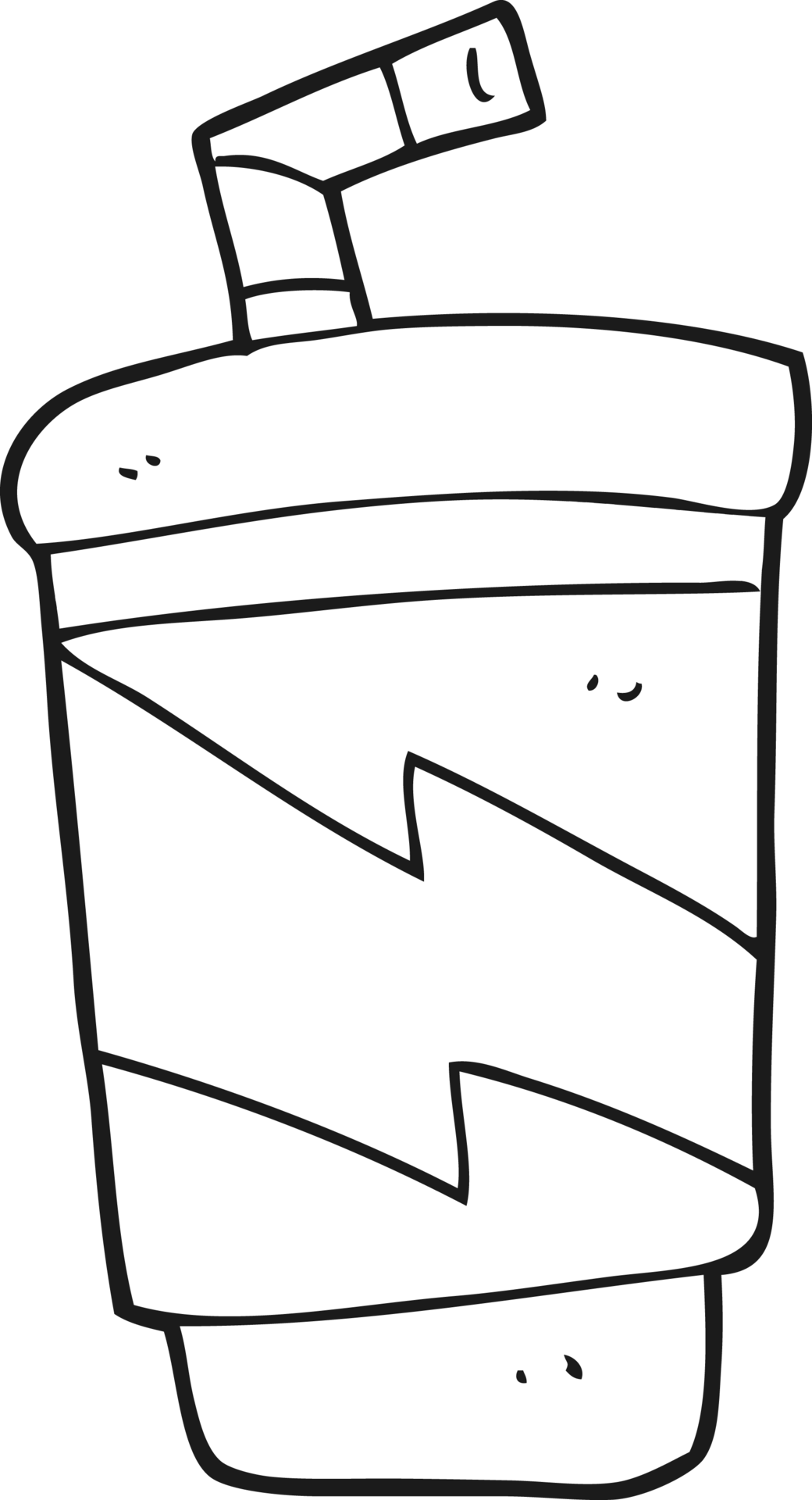 Black And White Cartoon Soda Drink 36453215 PNG black-and-white-cartoon-soda-drink-36453215-png