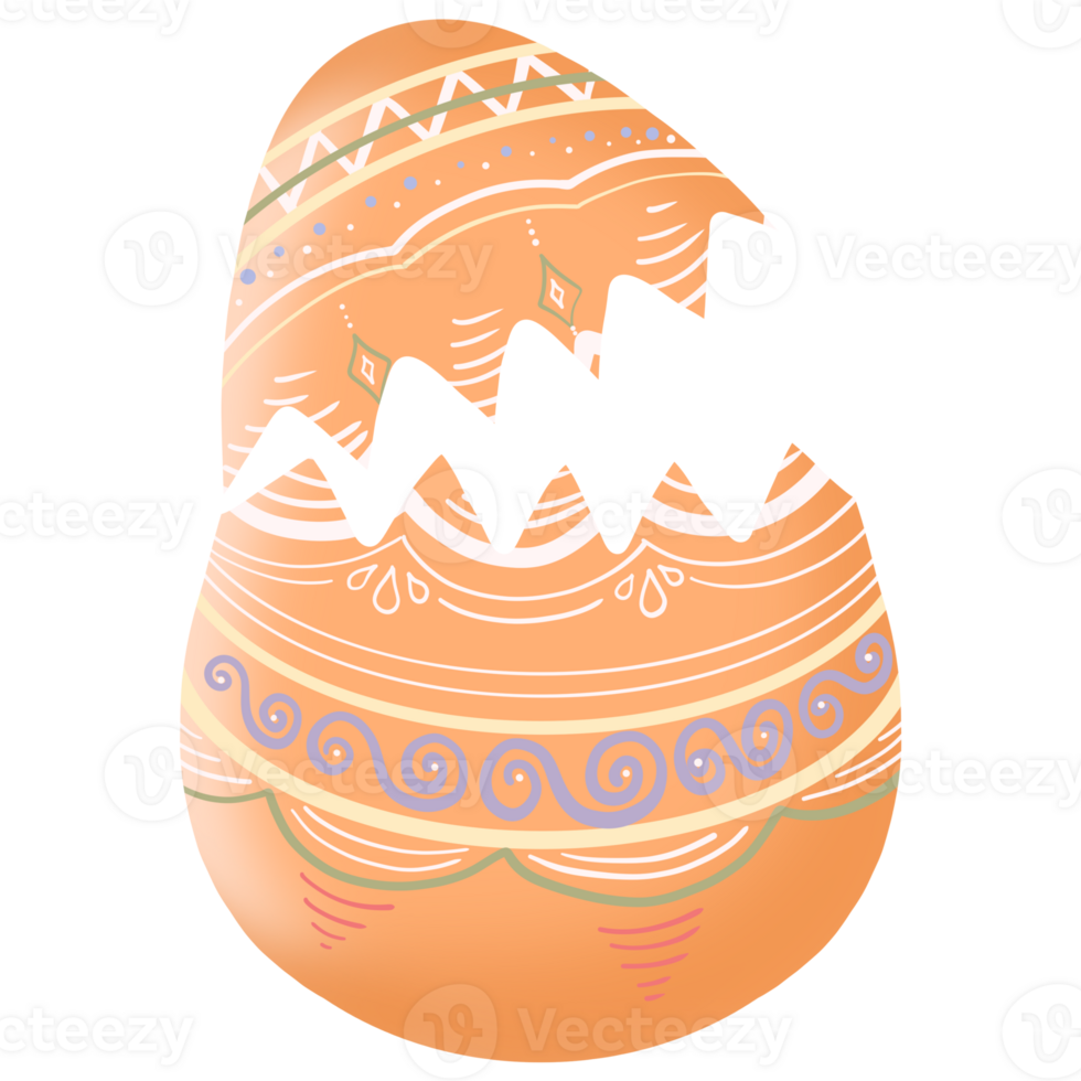 colorful easter eggs png