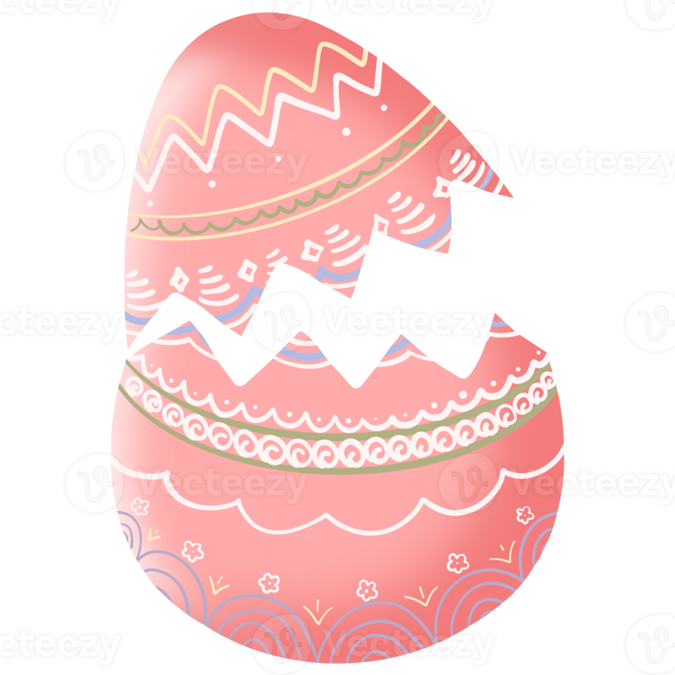 colorful easter eggs png