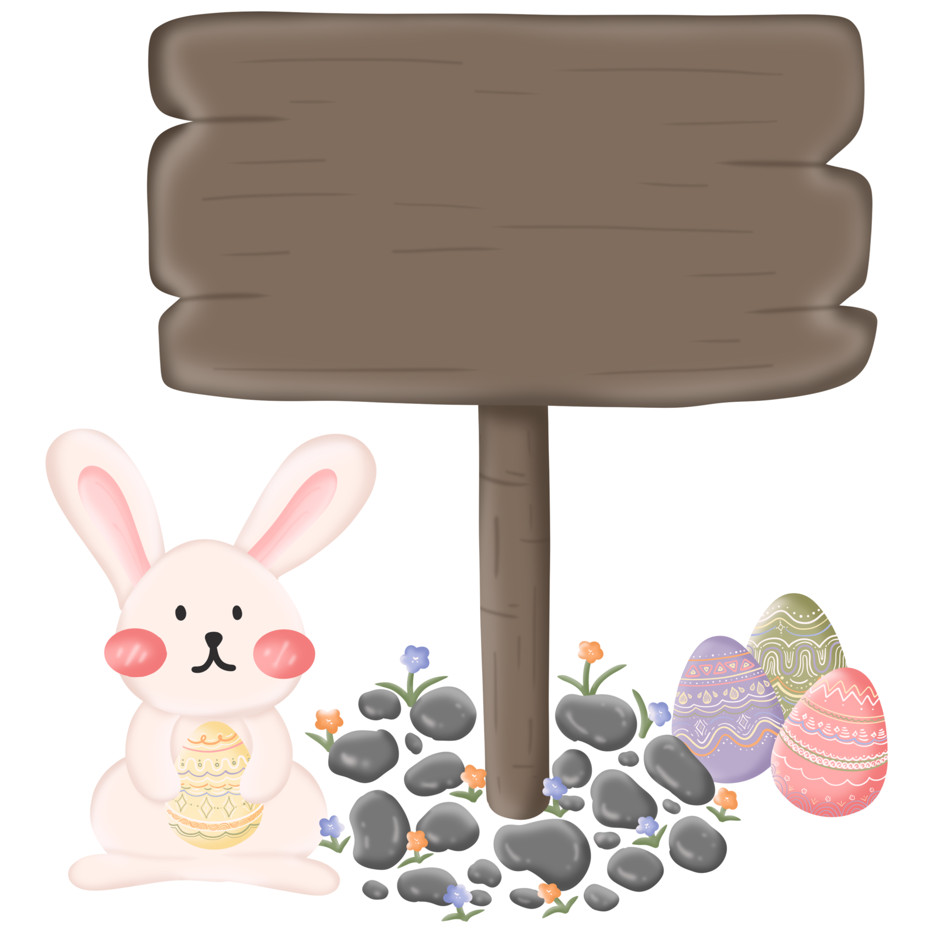 happy-easter-sign-36453283-png