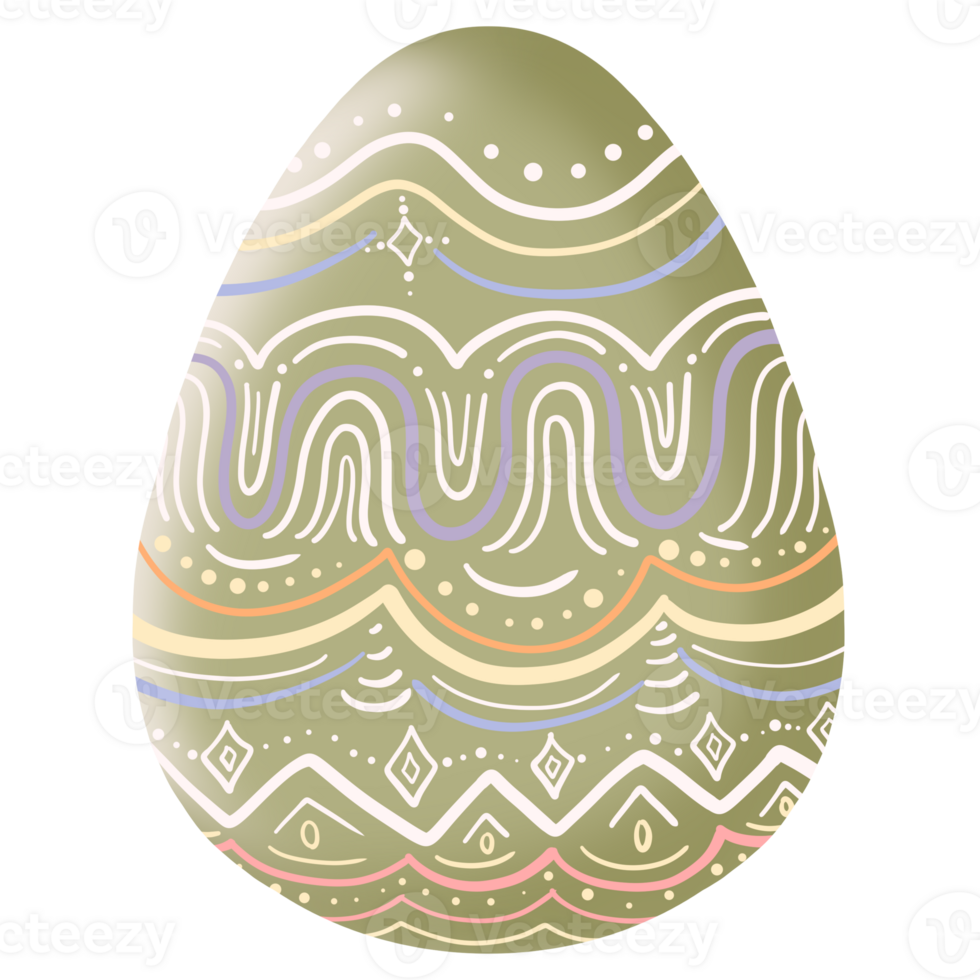colorful easter eggs png
