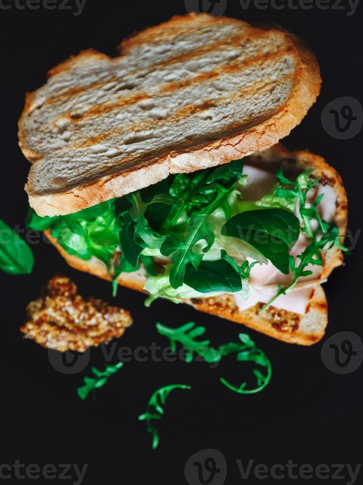 Tasty Healthy Sandwich photo