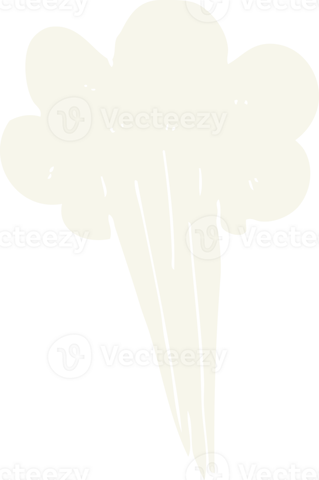 flat color illustration of a cartoon steam design element png