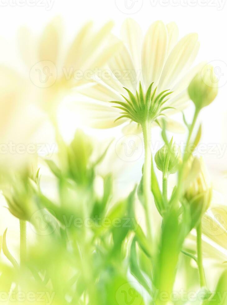 Gentle floral background photo