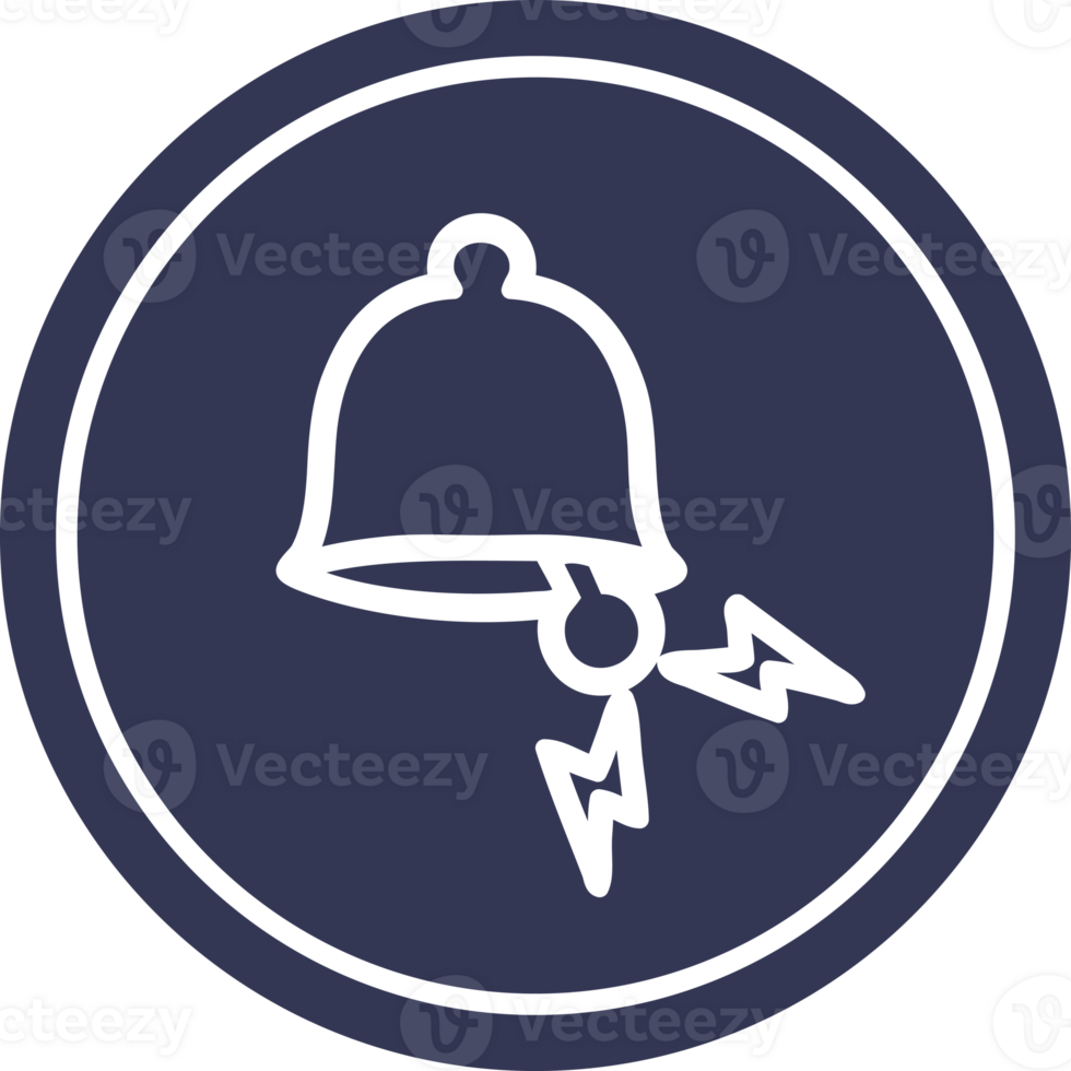 ringing bell circular icon png
