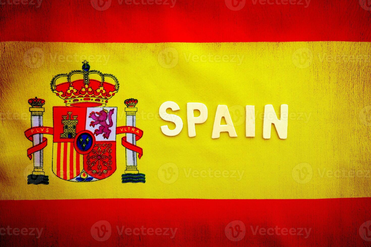 Spanish flag background photo