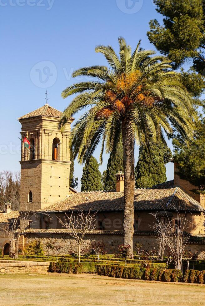 ver de el famoso alhambra, granada, España. foto