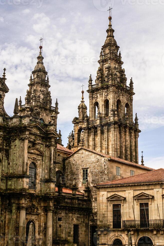 Cathedral of Santiago de Compostela The Romanesque facade photo