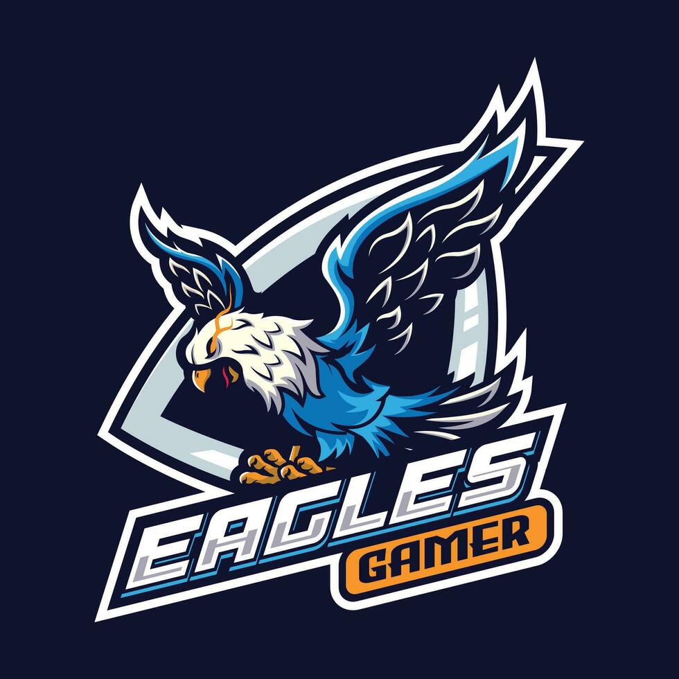 Eagle Sports Logo Template vector