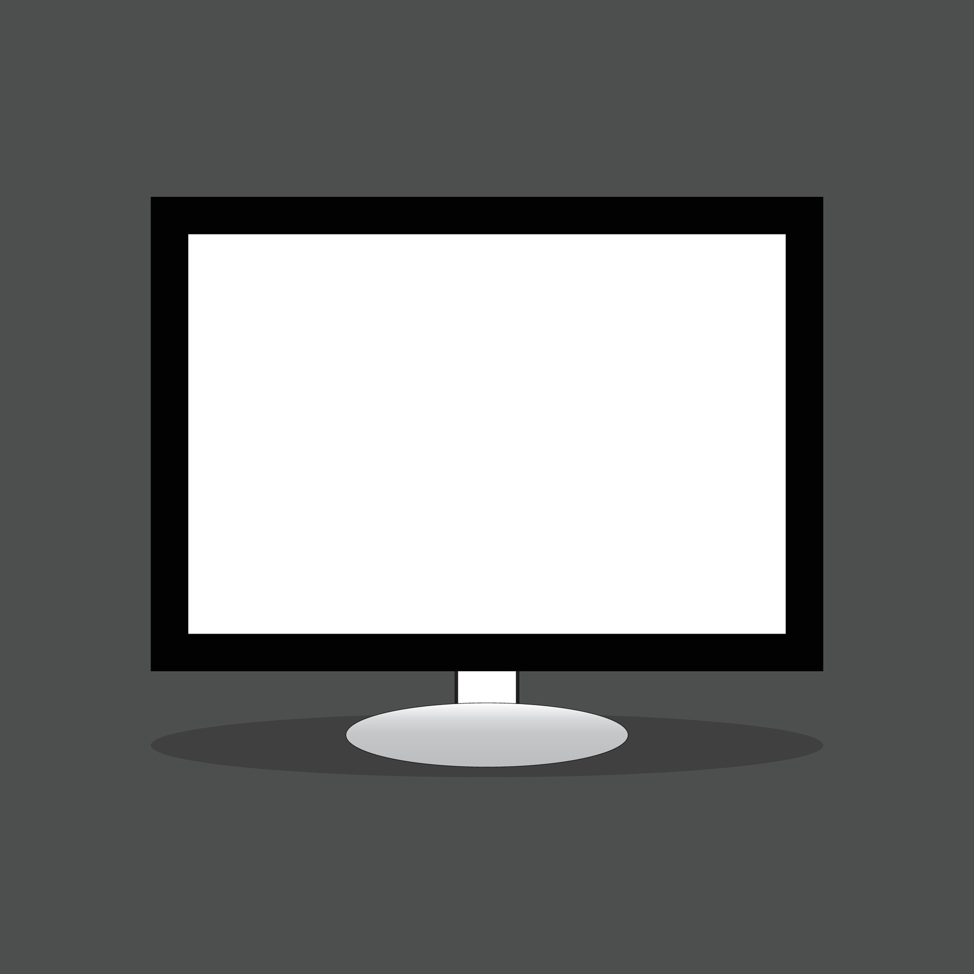 Vector white screen monitor design 36457800 Vector Art at Vecteezy