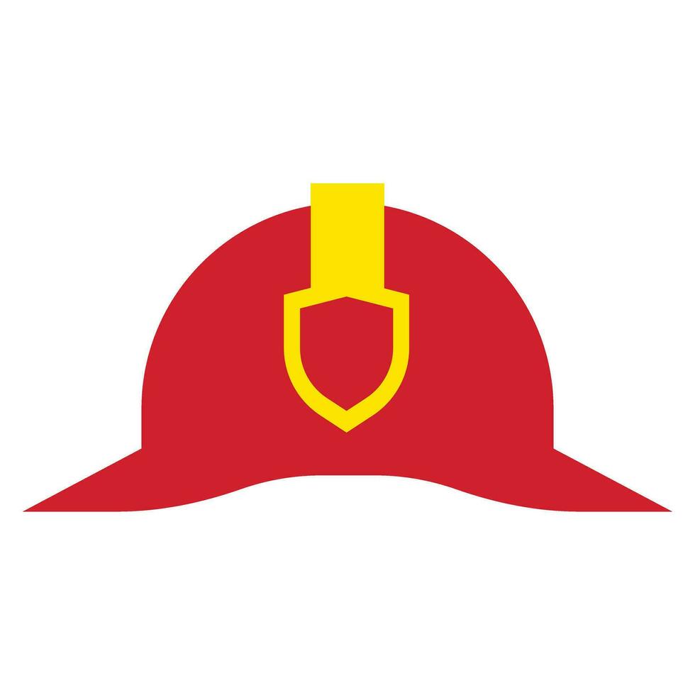 Firefighter icon vector set. Fire illustration sign. Fire brigade symbol ot logo.