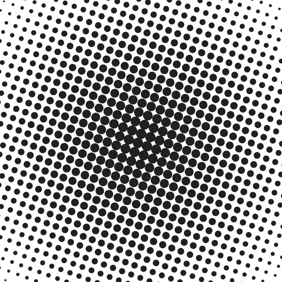 Abstract black halftone vector illustration.