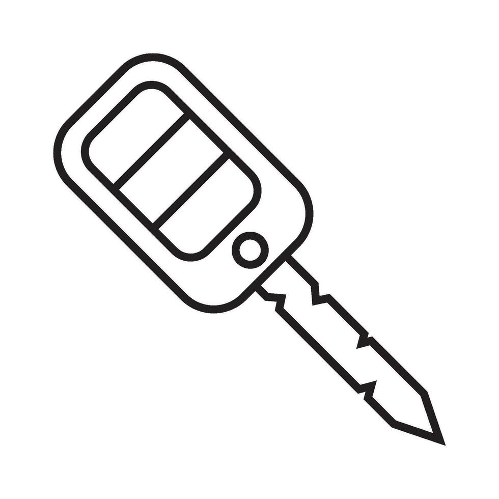 car key icon vector