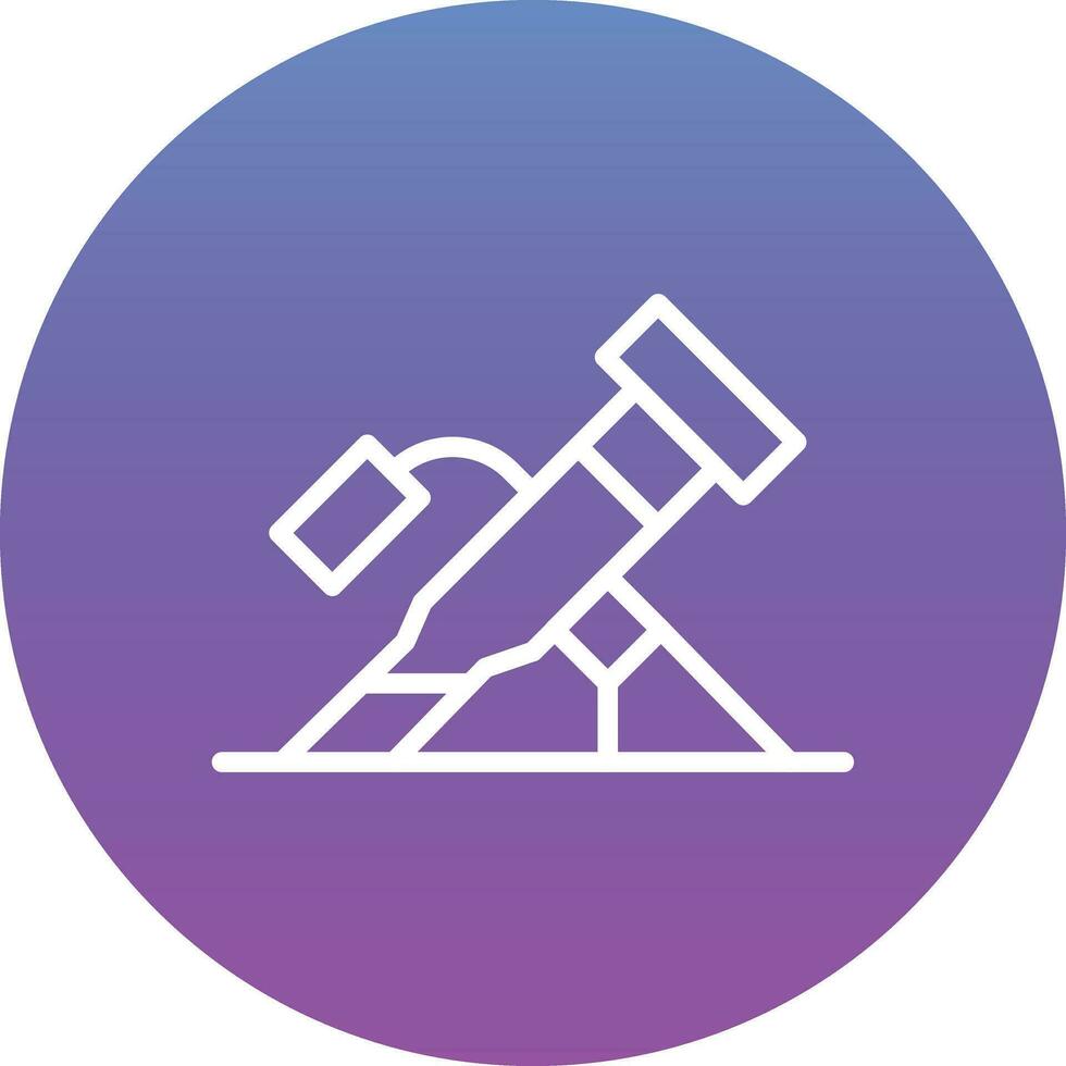 Army Mortar Vector Icon