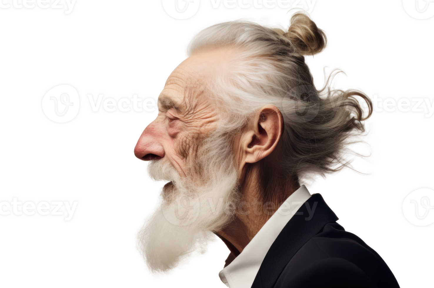 AI generated Senior Executive Profile Shot png