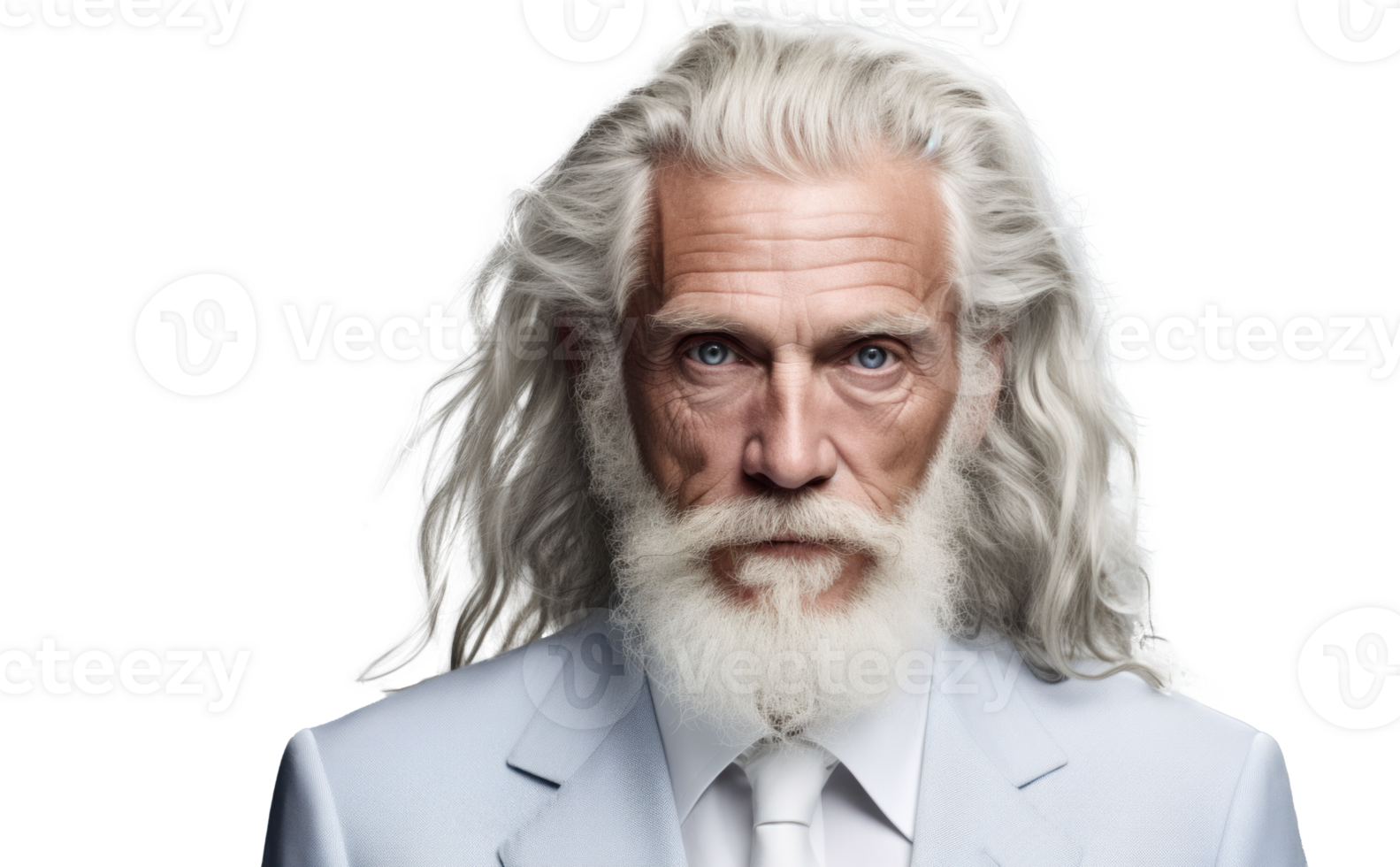 AI generated Sophisticated Senior Businessman Portrait png