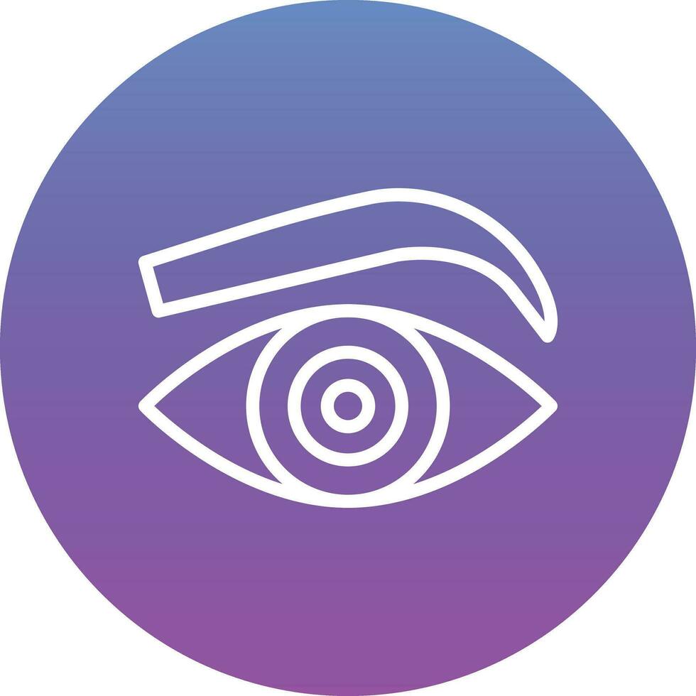 Eyebrow Vector Icon