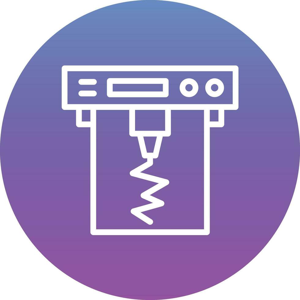 Seismograph Vector Icon