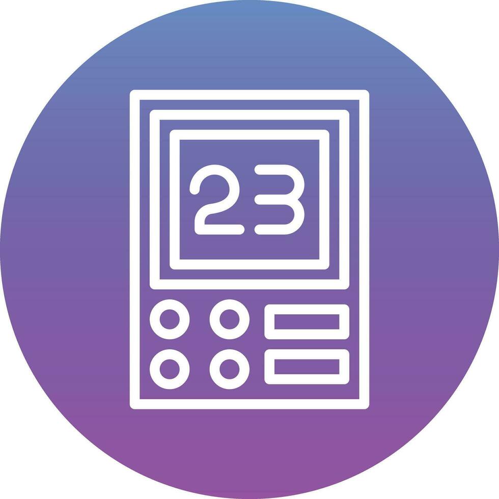 Thermostat Vector Icon