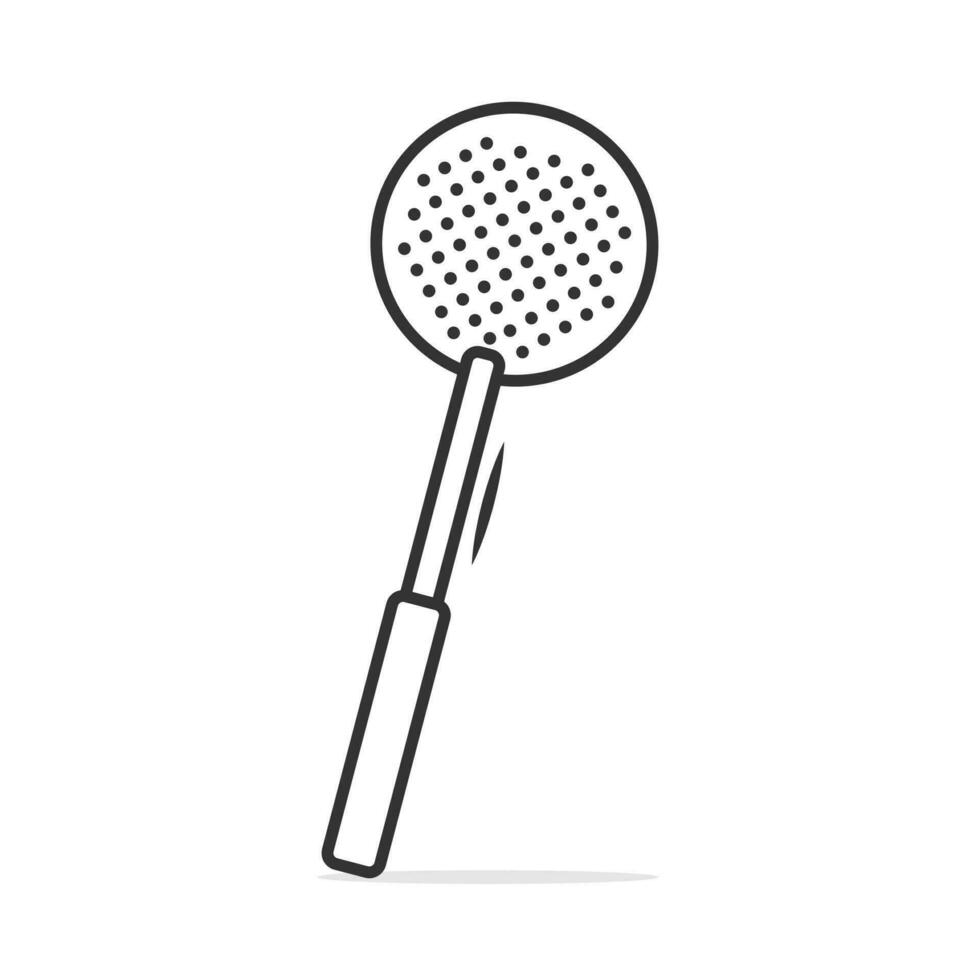 Kitchen stainless steel tool vector