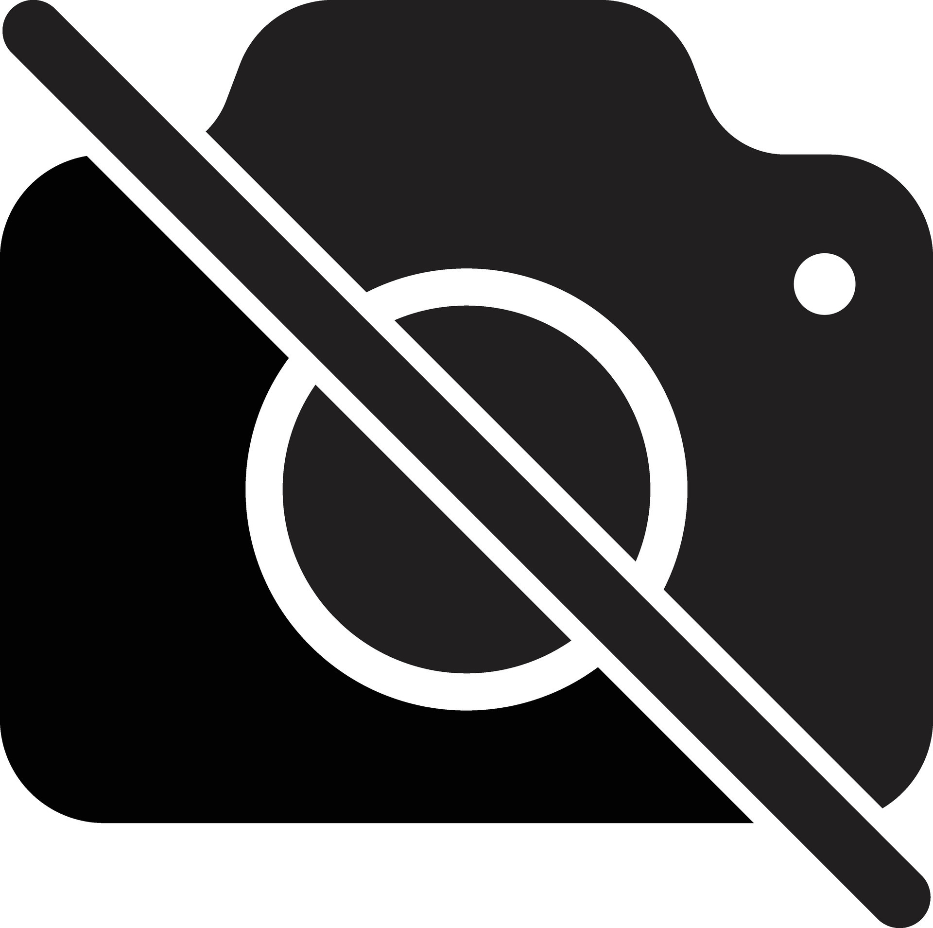 No photo icon . No camera icon . No photo camera icon vector . No